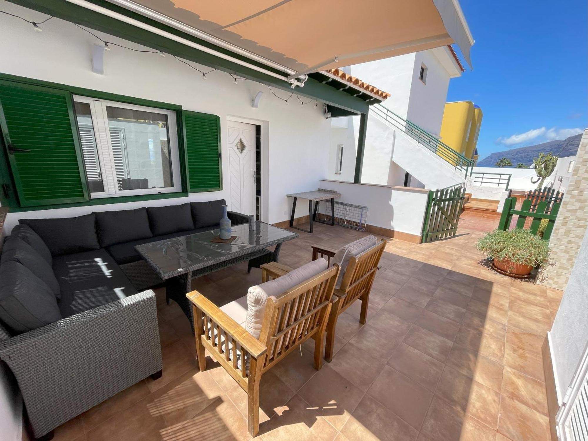 Newly Renovated Apartment With 2 Terrace, 2 Bedroom, 5Min Beach Puerto de Santiago  Eksteriør bilde